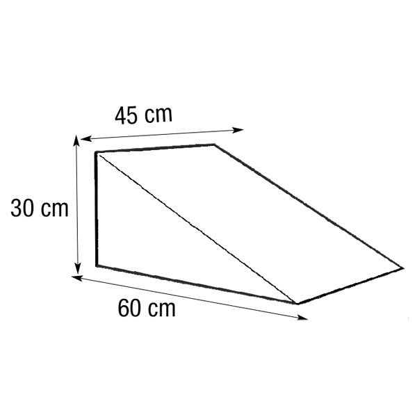Coussin triangulaire de kiné